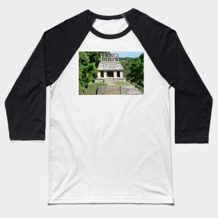 Mexique - Palenque, site Maya Baseball T-Shirt